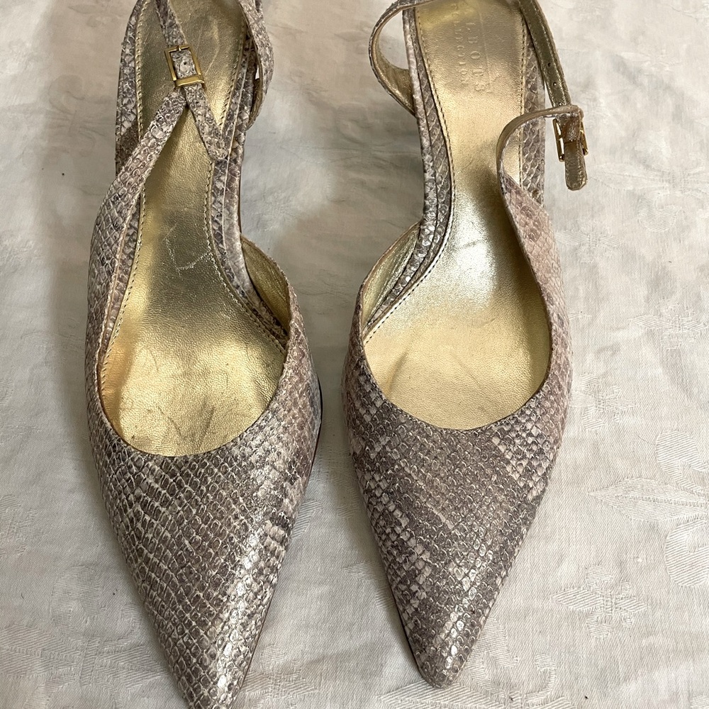 Talbots Leather Upper Pump